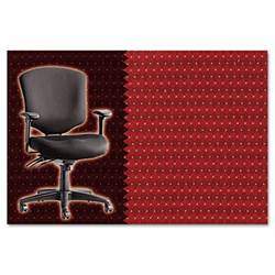 ALEWP42CSPRICHE Wrigley Pro Series Mid-Back Multifunction Chair, Prism Cherry By ALERA