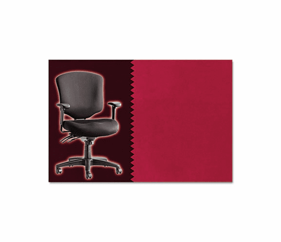 ALEWP42CSPSERED Wrigley Pro Series Mid-Back Multifunction Chair, Pseudo Red By ALERA