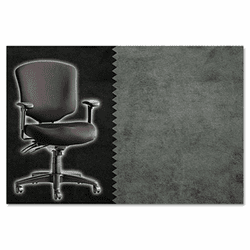 ALEWP42CSPSESTE Wrigley Pro Series Mid-Back Multifunction Chair, Pseudo Steel By ALERA