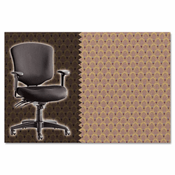 ALEWP42CSSHESAD Wrigley Pro Series Mid-Back Multifunction Chair, Shells Saddle By ALERA