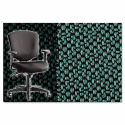 ALEWP42CSWEAGRN Wrigley Pro Series Mid-Back Multifunction Chair, Weave Green By ALERA