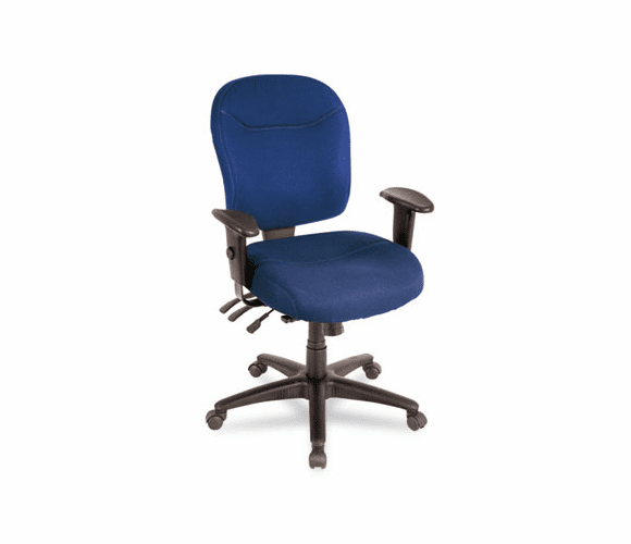 ALEWR42FB20B Wrigley Series High Performance Mid-Back Multifunction Chair, Blue By ALERA