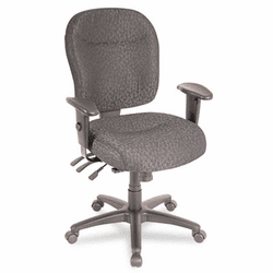 ALEWR42FB60B Wrigley Series High Performance Mid-Back Multifunction Chair, Charcoal By ALERA