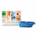 ALL42179 Latex-Free Antimicrobial Cyan Blue Rubber Bands, Size #117B, 7 x 1/8, 1/4lb Box By ALLIANCE RUBBER