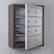 ALM24-230828 Squadron� Pistol Locker (8 Doors) By Precision Locker