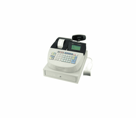 Alpha 8000ML Cash Register with Handheld Scanner, Factory Refurbished By Royal