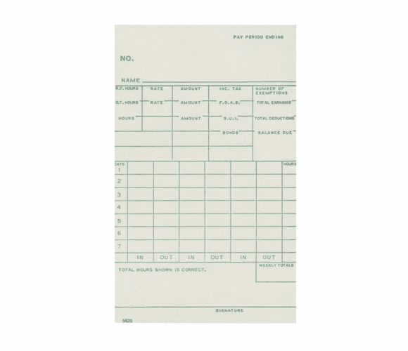 AMA-552550 .244 spacing; weekly (250/pk) By Amano