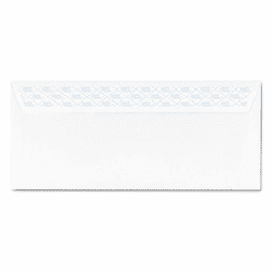 AMP73121 Safeseal Security Envelope, Self-Adhesive, #10, White, 100/Box By AMPAD/DIV. OF AMERCN PD&PPR