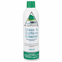 AEPA0012220 Aspire Glass & Surface Cleaner, Lemon Scent, 16 oz. Aerosol Can By AMREP