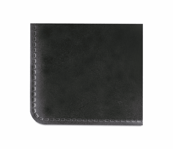 AOP12301 Rhinolin Desk Pad w/Embossed Edge Design, 17 x 12, Black By ARTISTIC LLC