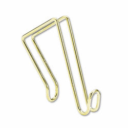 AOP1309 Coat Clip, Single-Sided Hook, 2 3/4 x 4 3/4, Polished Brass By ARTISTIC LLC