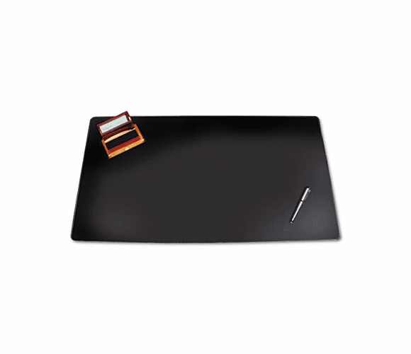 AOP510061 Westfield Designer Desk Pad w/Decorative Stitching, 36 x 20, Black By ARTISTIC LLC