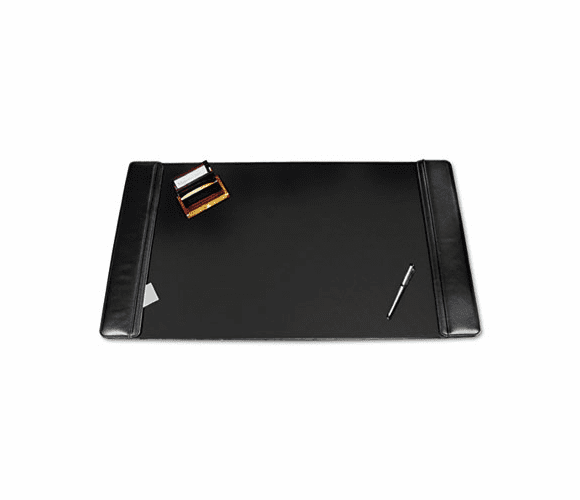 AOP513381 Westfield Desk Pad w/Flip-Open Side Panels, 38 x 24, Black By ARTISTIC LLC