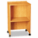 APLS260OK Mobile Lectern Base/AV Cart, 21w x 18d x 33h, Medium Oak By AMPLIVOX PORTABLE SOUND SYS.