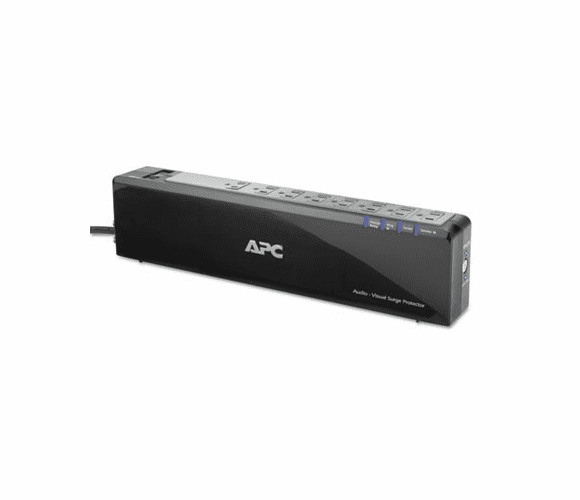 APWP8VNTG Audio/Video Power Saving Surge Protector, 8 Outlets, 6ft Cord By AMERICAN POWER CONVERSION