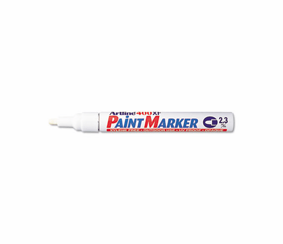 ART47101 Paint Marker, Bullet Tip, 2.3 mm, White By SHACHIHATA INC. U.S.A.