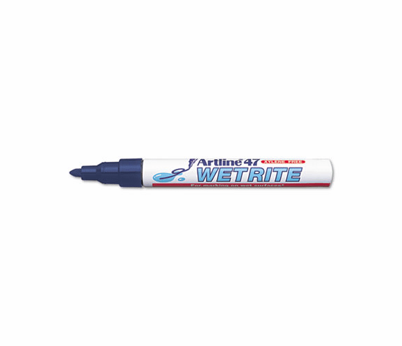 ART47202 Wetrite Marker, Bullet Tip, 1.5mm, Blue By SHACHIHATA INC. U.S.A.