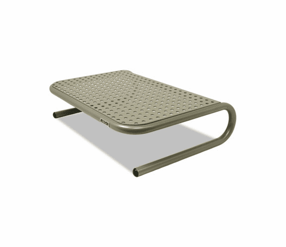 ASP27021 Metal Art Jr. Monitor Stand, 15 x 11 1/2 x 4 1/2, Pewter By ALLSOP, INC.
