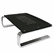 ASP29248 Redmond Monitor Stand, 14 5/8 x 11 x 4 1/4, Black/Gray/Silver By ALLSOP, INC.