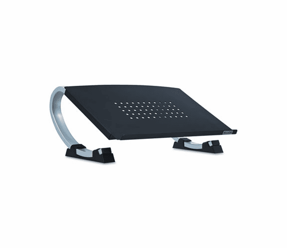 ASP30498 Adjustable Curve Notebook Stand, 15 x 11 1/2 x 6, Black/Silver By ALLSOP, INC.
