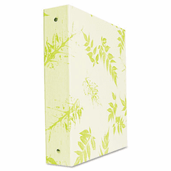 AUA08075 Bamboo Round Ring Binder, 2" Capacity, 11 x 8-1/2 By AURORA PRODUCTS