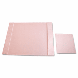 AUA09122S Eco-Friendly Croc Embossed Desk Pads and Mouse Pads, 24 1/2 x 19, Pink By AURORA PRODUCTS
