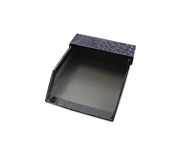 AUA09179 ProFormance Crocodile Memo Tray for 4 x 6 Notes, Black By AURORA PRODUCTS