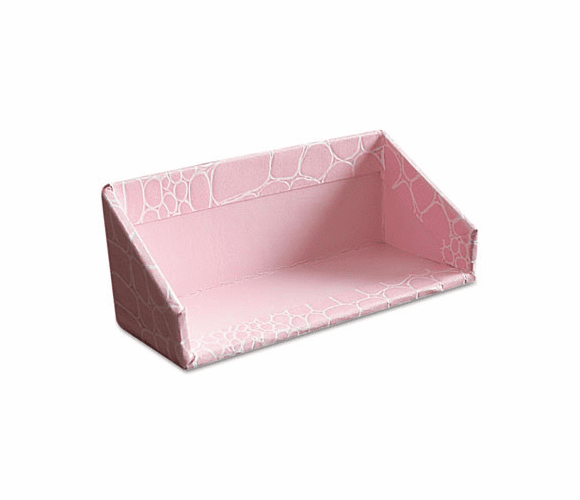 AUA09208 Aurora ProFormance Business Card Holder, Pink, 1 5/8 x 1 3/4 x 4 1/8 By AURORA PRODUCTS
