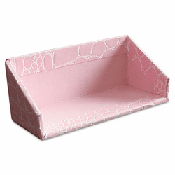 AUA09208 Aurora ProFormance Business Card Holder, Pink, 1 5/8 x 1 3/4 x 4 1/8 By AURORA PRODUCTS