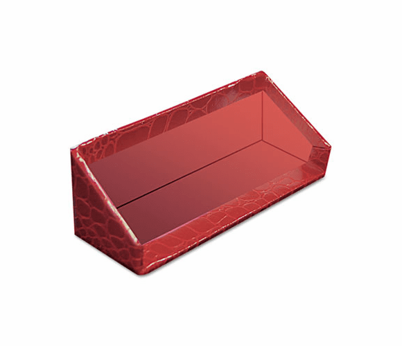 AUA10215 Aurora ProFormance Business Card Holder, Red, 1 5/8 x 1 3/4 x 4 1/8 By AURORA PRODUCTS