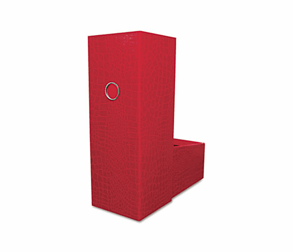 AUA10217 ProFormance Crocodile Embossed Literature Organizer, Red By AURORA PRODUCTS
