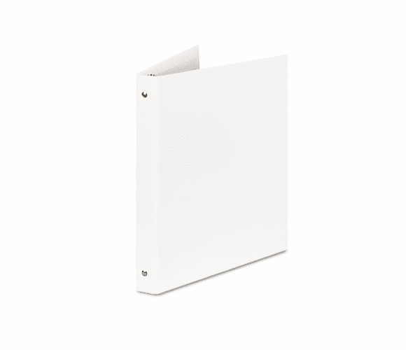AUA20313 Elements Eco-Friendly Round Ring Binder, 1" Capacity, White By AURORA PRODUCTS