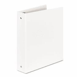 AUA20320 Elements Eco-Friendly Round Ring Binder, 1-1/2" Capacity, White By AURORA PRODUCTS
