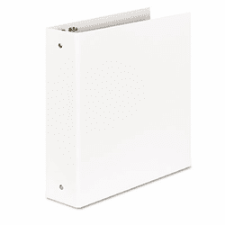 AUA20327 Elements Eco-Friendly Round Ring Binder, 2" Capacity, White By AURORA PRODUCTS