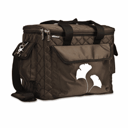 AUE16000 Business Tote Bag, 1,680-Denier Ballistic Nylon, 9 x 15 x 12, Brown By AUTOEXEC INC