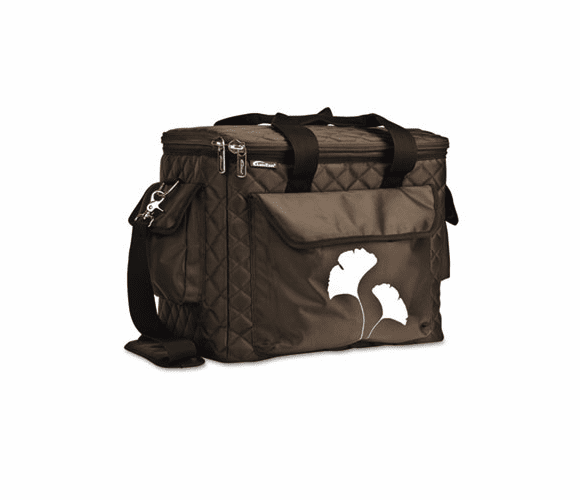 AUE16000 Business Tote Bag, 1,680-Denier Ballistic Nylon, 9 x 15 x 12, Brown By AUTOEXEC INC