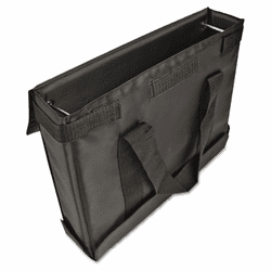 AUE17000 Overnight Tote Bag, 1,680-Denier Ballistic Nylon, 9 x 16-1/2 x 14, Black By AUTOEXEC INC