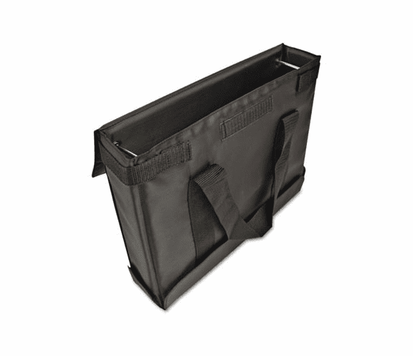 AUE17000 Overnight Tote Bag, 1,680-Denier Ballistic Nylon, 9 x 16-1/2 x 14, Black By AUTOEXEC INC