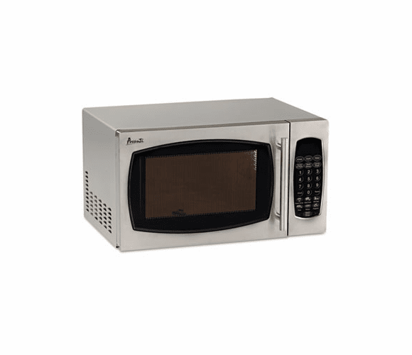 AVAMO9003SST 0.9 Cubic Foot Capacity Stainless Steel Microwave Oven, 900 Watts By AVANTI