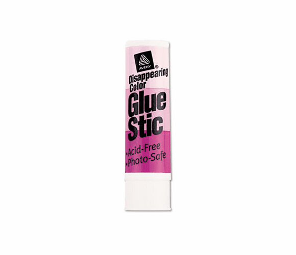 AVE00216 Purple Application Permanent Glue Stic, .26 oz, Stick By AVERY-DENNISON
