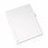 AVE01016 Avery-Style Legal Side Tab Divider, Title: 16, Letter, White, 25/Pack By AVERY-DENNISON