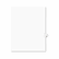 AVE01017 Avery-Style Legal Side Tab Divider, Title: 17, Letter, White, 25/Pack By AVERY-DENNISON