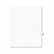 AVE01018 Avery-Style Legal Side Tab Divider, Title: 18, Letter, White, 25/Pack By AVERY-DENNISON