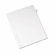 AVE01018 Avery-Style Legal Side Tab Divider, Title: 18, Letter, White, 25/Pack By AVERY-DENNISON