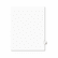 AVE01022 Avery-Style Legal Side Tab Divider, Title: 22, Letter, White, 25/Pack By AVERY-DENNISON