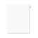 AVE01026 Avery-Style Legal Side Tab Divider, Title: 26, Letter, White, 25/Pack By AVERY-DENNISON