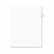 AVE01030 Avery-Style Legal Side Tab Divider, Title: 30, Letter, White, 25/Pack By AVERY-DENNISON