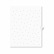 AVE01039 Avery-Style Legal Side Tab Divider, Title: 39, Letter, White, 25/Pack By AVERY-DENNISON