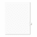 AVE01043 Avery-Style Legal Side Tab Divider, Title: 43, Letter, White, 25/Pack By AVERY-DENNISON