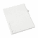 AVE01043 Avery-Style Legal Side Tab Divider, Title: 43, Letter, White, 25/Pack By AVERY-DENNISON